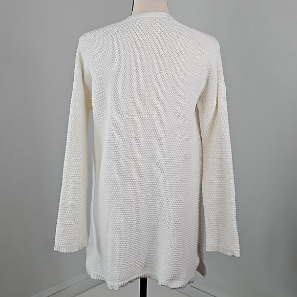 Marine Layer Catalina Knit Cardigan in Ivory Milk | Women's Small | MINOR FLAWS - Picture 5 of 16